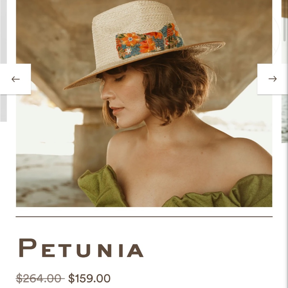 NWT: Freya Petunia Sun Hat